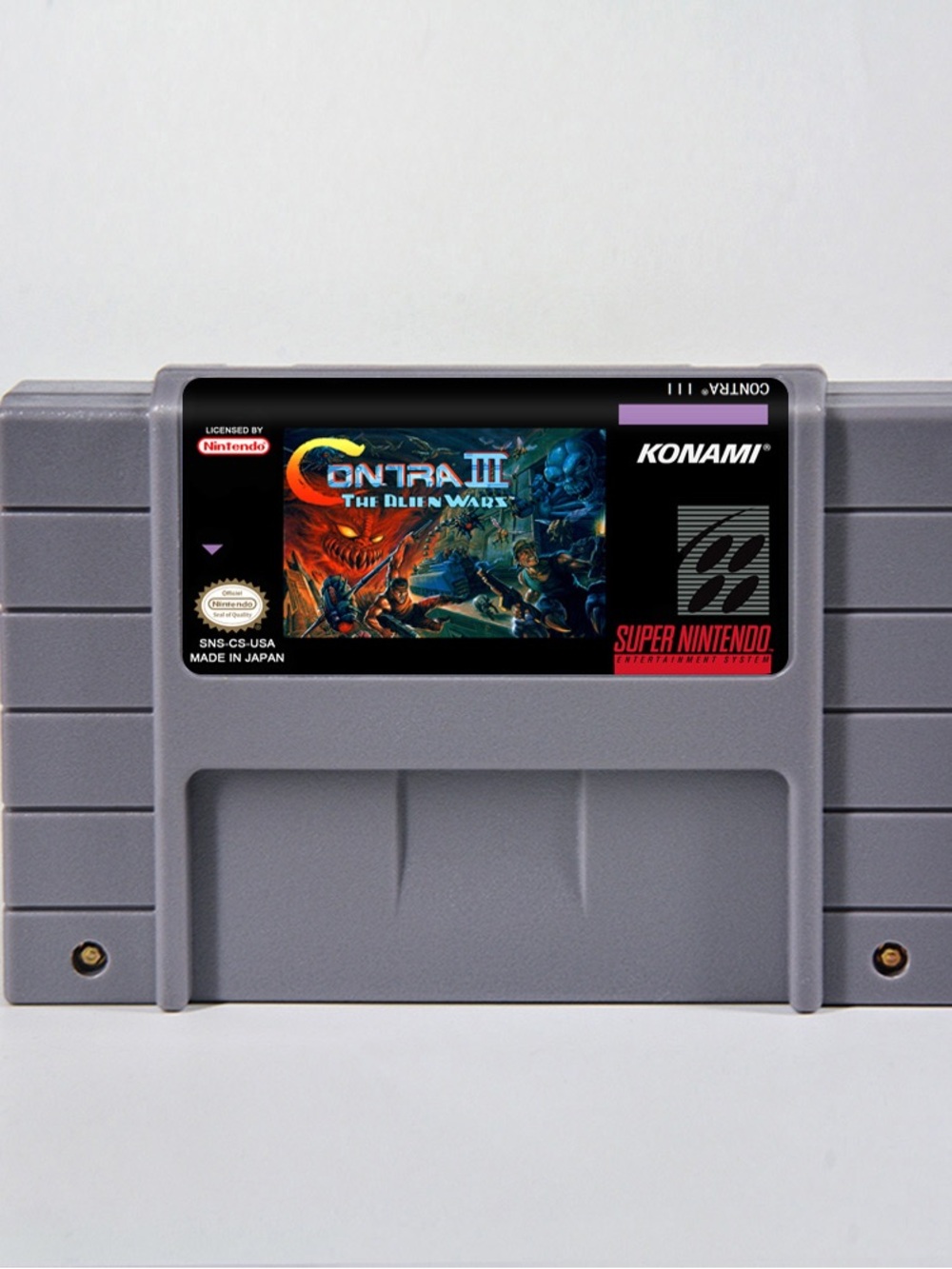 Contra III: The Alien Wars SNES USA Version